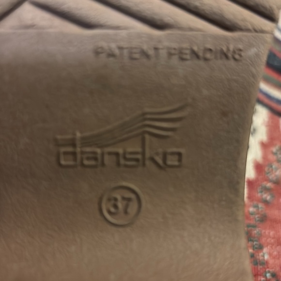 Dansko Brenda Black Mule 37  6.5/7 US - Picture 8 of 9